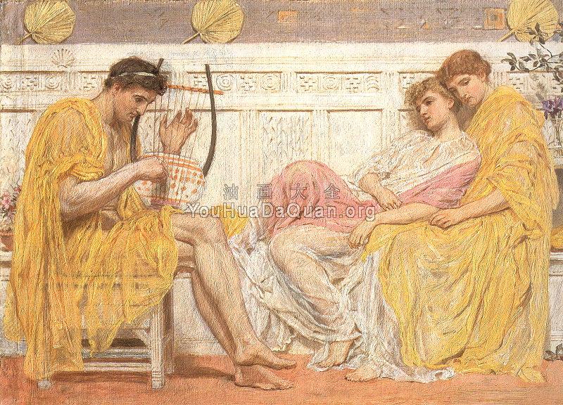 A Musician - 阿尔伯特·约瑟夫·摩尔